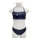 Bikini-shiny-blau-kids